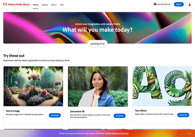 Adobe Firefly